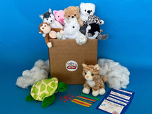 Load image into Gallery viewer, Plush Teddy making kits 10 pack