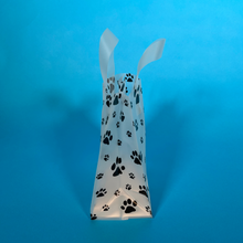 Load image into Gallery viewer, Paw Print Side view tote bag