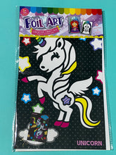 Load image into Gallery viewer, Unicorn Theme Kids Foil art