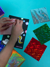 Load image into Gallery viewer, Foil art in progress