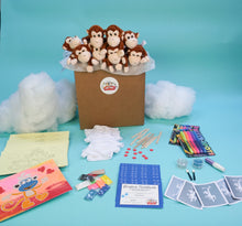 Load image into Gallery viewer, MONKEY TEDDY MAKING KITS FOR KIDS OF ALL AGES