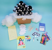 Charger l'image dans la visionneuse de la galerie, penguins with glitter tattoos and art cards