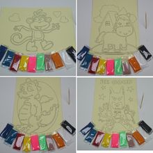 Load image into Gallery viewer, Sand Art Craft Kits Mix Designs Selections