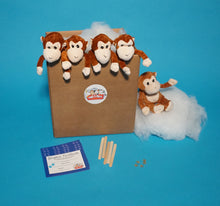 Load image into Gallery viewer, Monkey Plush Teddy Making Kit  5 pack