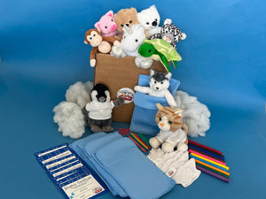 Slumber themed teddy making kits