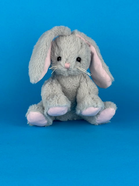 Plush Bunny making front view