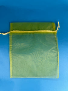 Lime Green organza Lootbag for teddy bears
