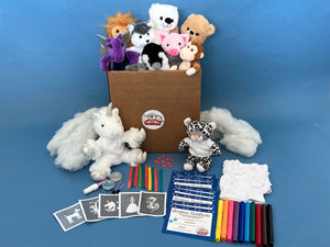 Teddy making 10 pack with glitter kits and t shirts