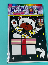 Load image into Gallery viewer, Teddy Bear Theme Foil Art Design