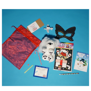 SANTA WORKSHOP CHRISTMAS make a teddy and craft kit