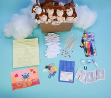Load image into Gallery viewer, MONKEY TEDDY MAKING KITS FOR KIDS OF ALL AGES PICTURE