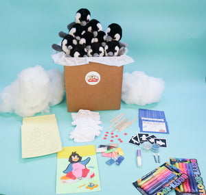 PENGUIN PARTY THEME PARTY KITS