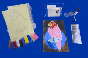 SAND ART PARROT CRAFT KIT