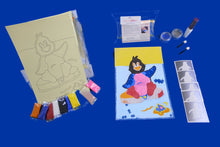 Load image into Gallery viewer, SAND ART PENGUIN CRAFT KIT