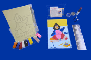 SAND ART PENGUIN CRAFT KIT