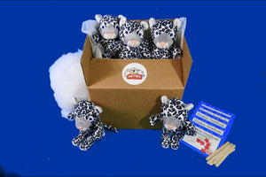 Snow Leopard Cat Teddy Making Kit