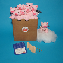 Load image into Gallery viewer, FLYING PIG PLUSH PET MAKING KIT FARM ANIMALS OR MYSTICAL CREATURE THEME