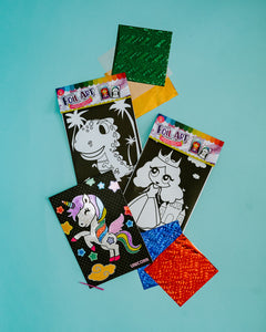 Foil Art Kits 5 Pack Kids Crafts