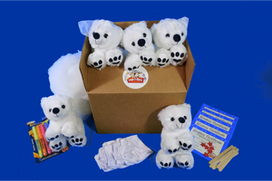 Polar Bear Making Kit with T-shirt 5 pack deluxe