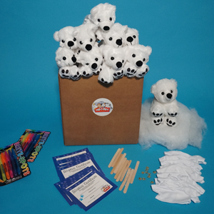 Polar Bear Making Kit with t shirt 10 pack