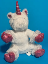 Charger l&#39;image dans la visionneuse de la galerie, White unicorn plush pet