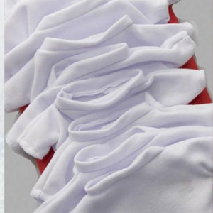 White t- shirt accessory for plush animal 